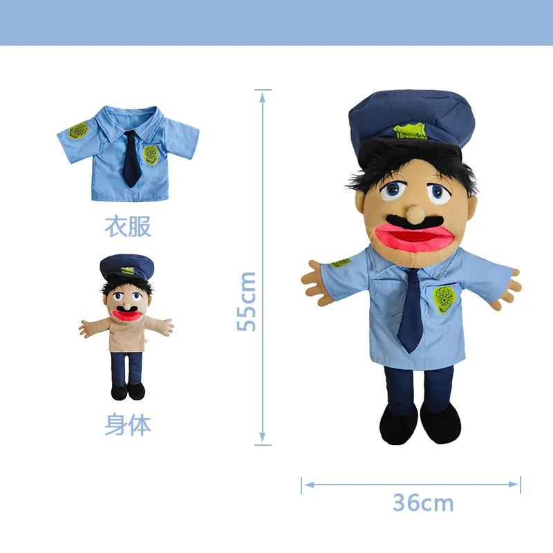 Jeffy Dad Sml Puppets Dinosaur Plush Toy Jeffy Puppet Dolls Jeffy With Stick Family Marioneta Boy Zombie Rapper Feebe Kid Gifts