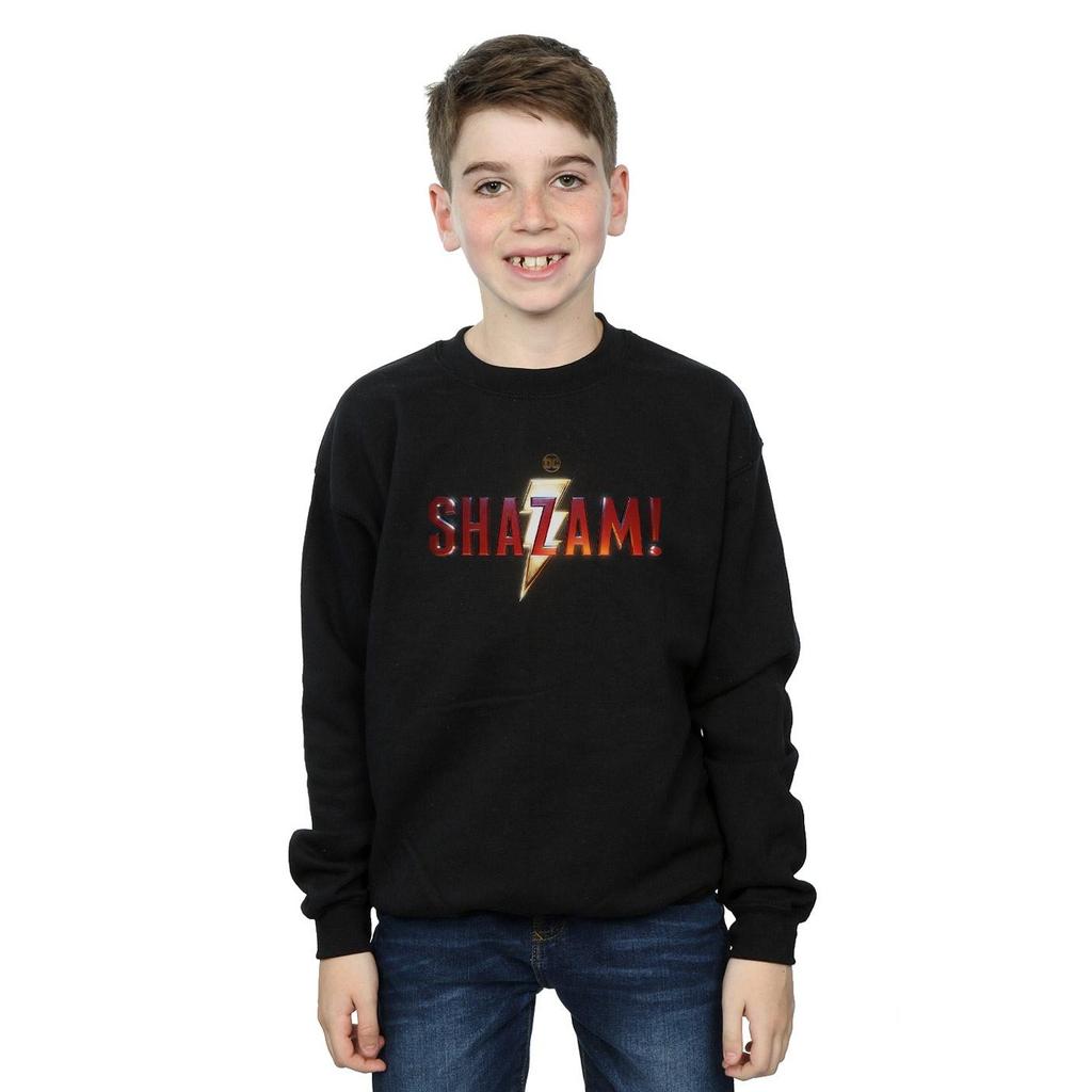 DC Comics Boys Shazam Movie Logo Sweatshirt