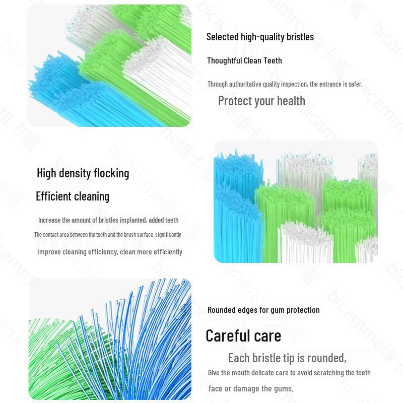 Universal Compatible Heads for Oclean Electric Toothbrush Series (ONE, SE, Xpro, AIR, X10, Xldol)