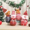New Christmas knitted apple bag, Christmas cute children's gift bag, safe fruit bag, candy bag, gift bag