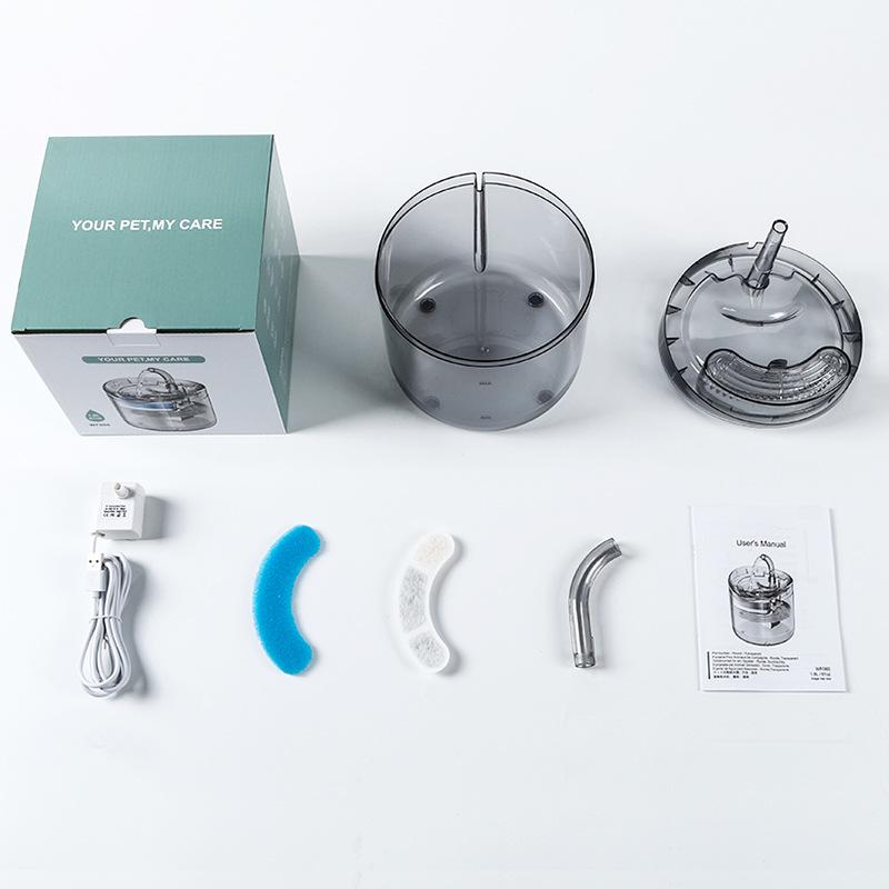Automatic Pet Water Fountain with Filtration – Smart Flow Dispenser for Cats and Dogs