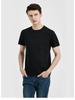 Premium Youth Mercerized Cotton Short-sleeve Pure Cotton Long-staple Pima Cotton Crew Neck Three-needle T-shirt Minimalist Breathable Tops