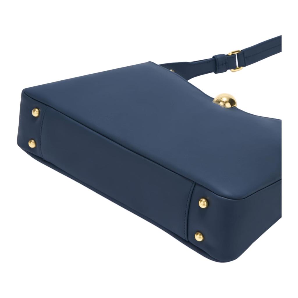 Furla Calfskin Shoulder Bag Large Women's Blue WB01365-BX3168-1685S