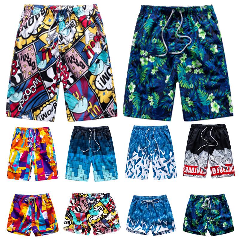 Unisex Outdoor Beach Pants - Couple's Casual Loose-Fit Five-Point Shorts