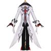 Genshin Impact Arlecchino Il Fante Costume Cosplay Set Completo Parrucca Uniforme Undici Fatui Harbingers Outfit Festa di Carnevale di Halloween