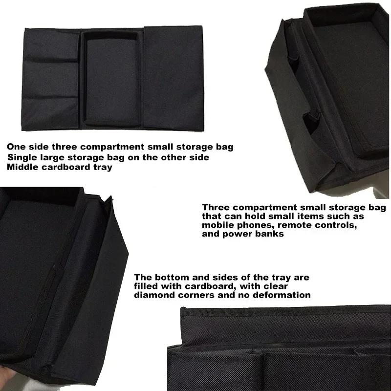 4 Pockets Storage Bag Sofa Handrail Tray Table Mat Couch Arm Rest Organizer Couch Table Top Holder Remote Control Organizer Bag