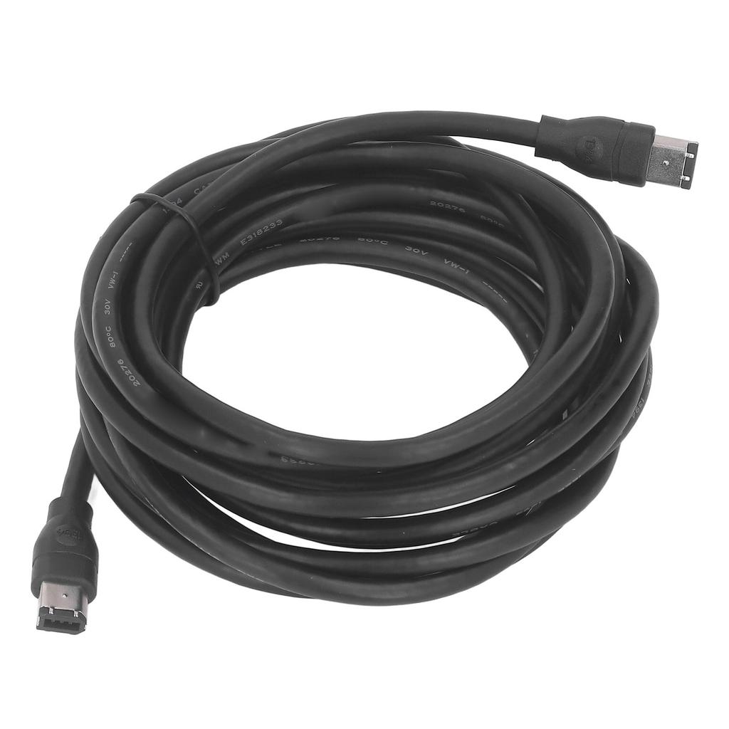 Firewire DV-kabel 6-pin hann til 6-pin hann IEEE1394 Firewire-kabel for videokamera digitalt kamera