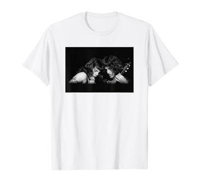 T-shirt Photo Live Officiel Queen Freddie Mercury Brian May