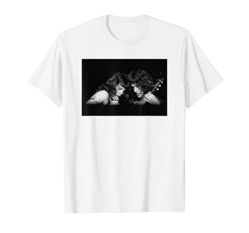 Queen Official Freddie Mercury Brian May Live Photo T-Shirt