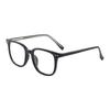 New Rice Nail Pin Flat Mirror Full Frame TR Frame Retro Anti-blue Glasses Classic Frame Glasses Women