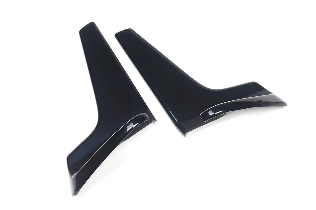 SecondStage Door Mirror Base Panel for Honda Piano H114BLK N-BOX (JF3/JF4/JF5/JF6), Black,