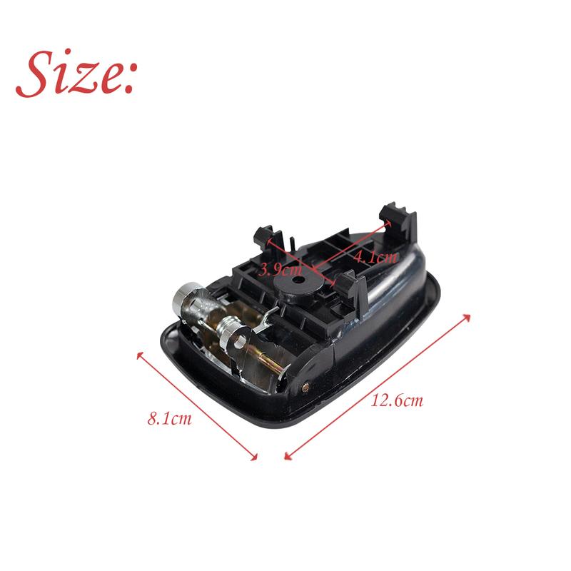 Car Inner Door Handle Black Chrome for Hyundai Accent / Verna 2000 2001 2002 2003 2004 2005 2006 Interior Door Handle 8262025000