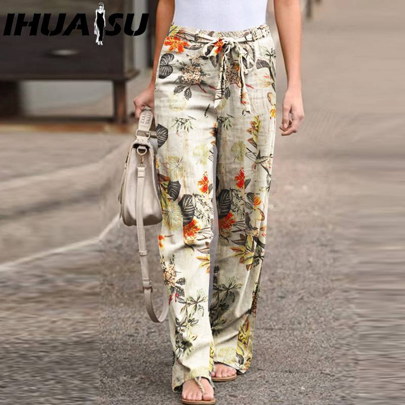 IHUASU Women's Fashion Casual Pants & Capris