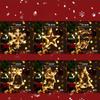 Cute LED Christmas Decorations with Suction Cups, Warm White, for Ceremonies, Parties, Weddings, Birthdays, and New Year's. Perfect for Indoor Decor.