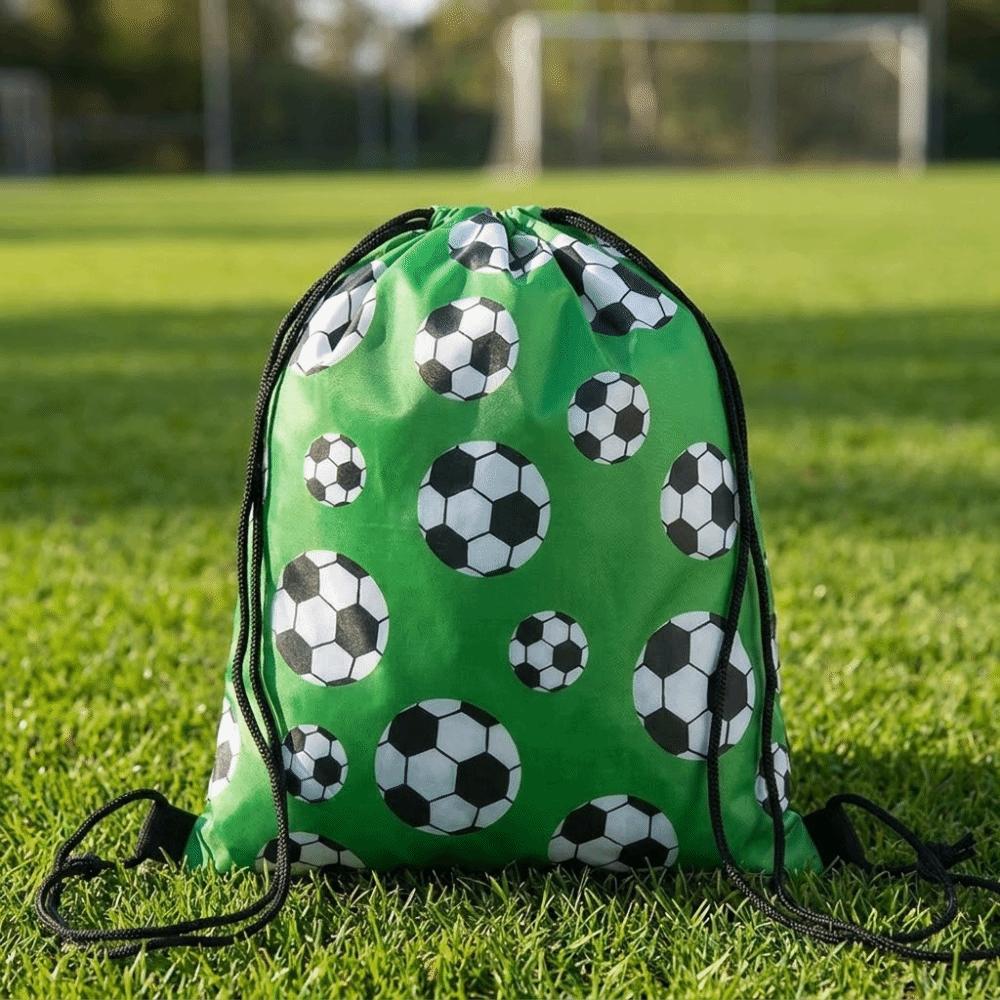 3 Stück/Set Polyester Material Fußball Sporttasche Digitaler Voll-Print Aufbewahrungstasche Täglich