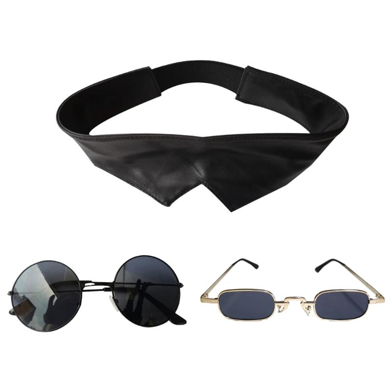 Black Gojo Satoru Eyeglasses Animes Role Cosplays Props Gojo Satoru Sunglasses
