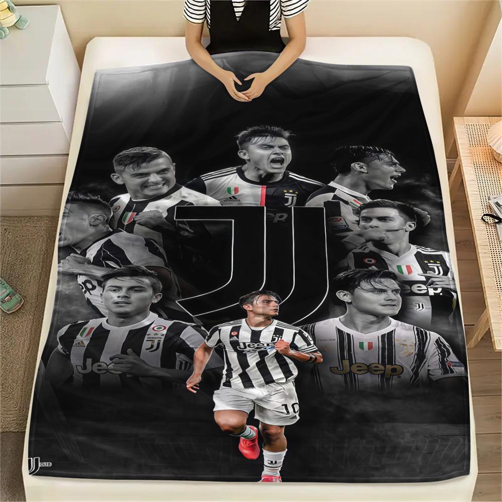 Coperta in Flanella con Stampa Juventus FC, Alta qualità, Confortevole per Tutte le Stagioni, Decorazione per la Casa, Calore e Comfort