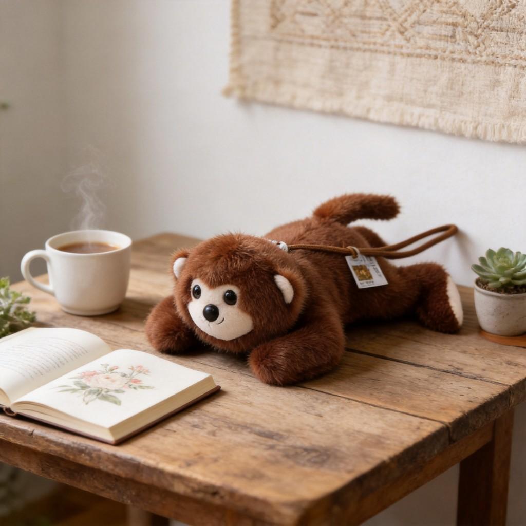 Stitch Animal Plush Bear Toy Cute Doll For Kids Girls Birthday Gift Kids Backpack Charm