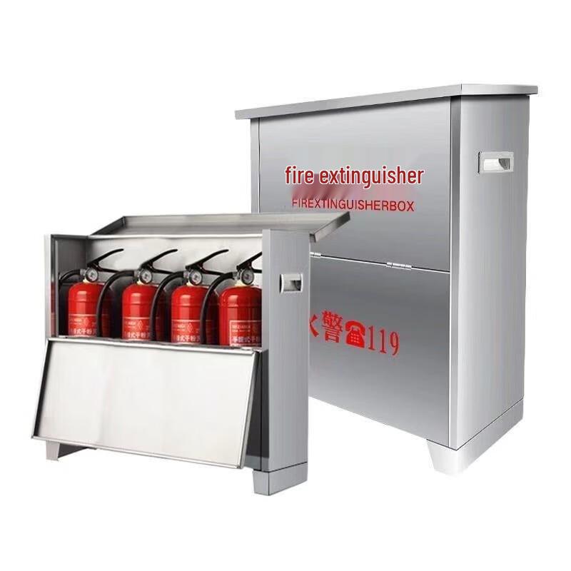 Stainless Steel Dry Powder Fire Extinguisher Cabinet