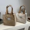 Go To Work Small Bag High-end Sundries Canvas Bag Light Small Bag Commuter Bag Women's Large-capacity Meal Bag