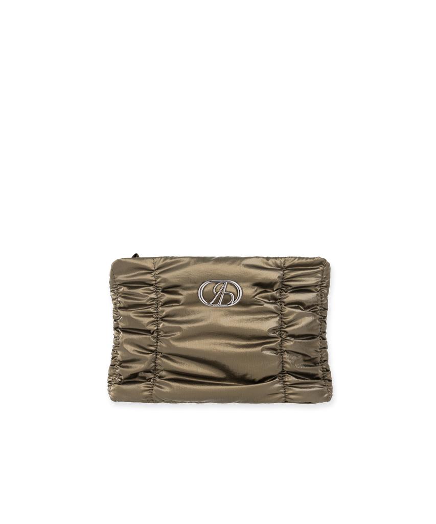 Abeehums Glossy Pouch Abh348-501 Khaki