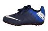 Jr Bomba Tf Comfortable Breathable Low Top Kids' Soccer Shoes Blue White Kids' 826488-414