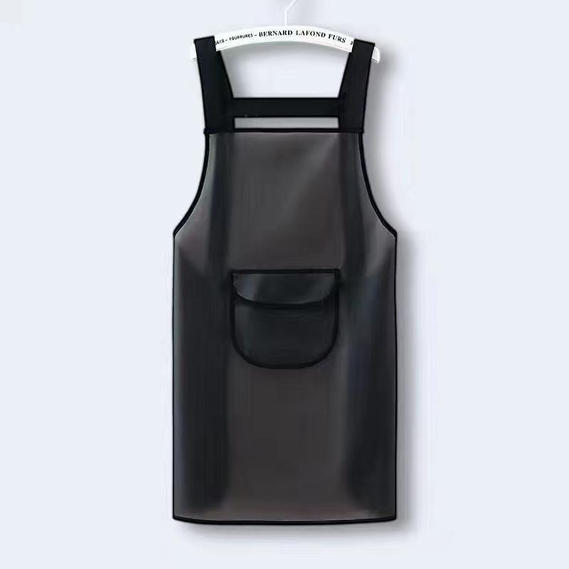 Waterproof & Oil-proof Unisex Waist Apron - Cute Korean & Japanese Style for Kitchen or Store Use