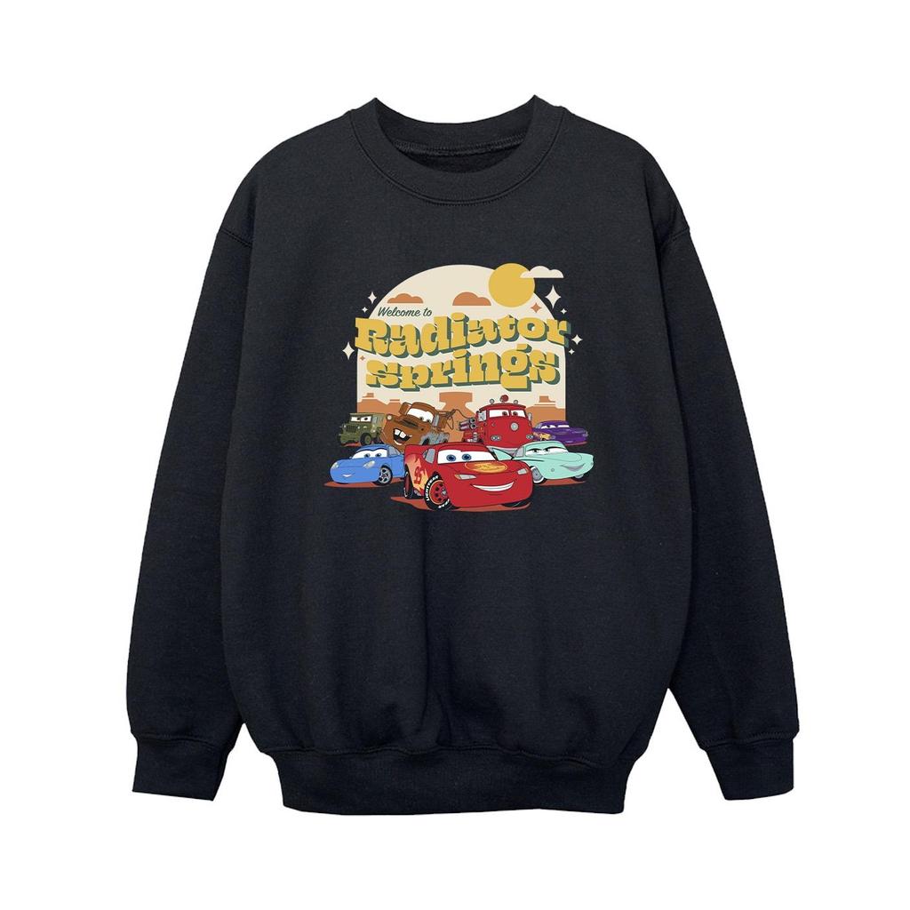 Disney Boys Cars Radiator Springs Group Sweatshirt