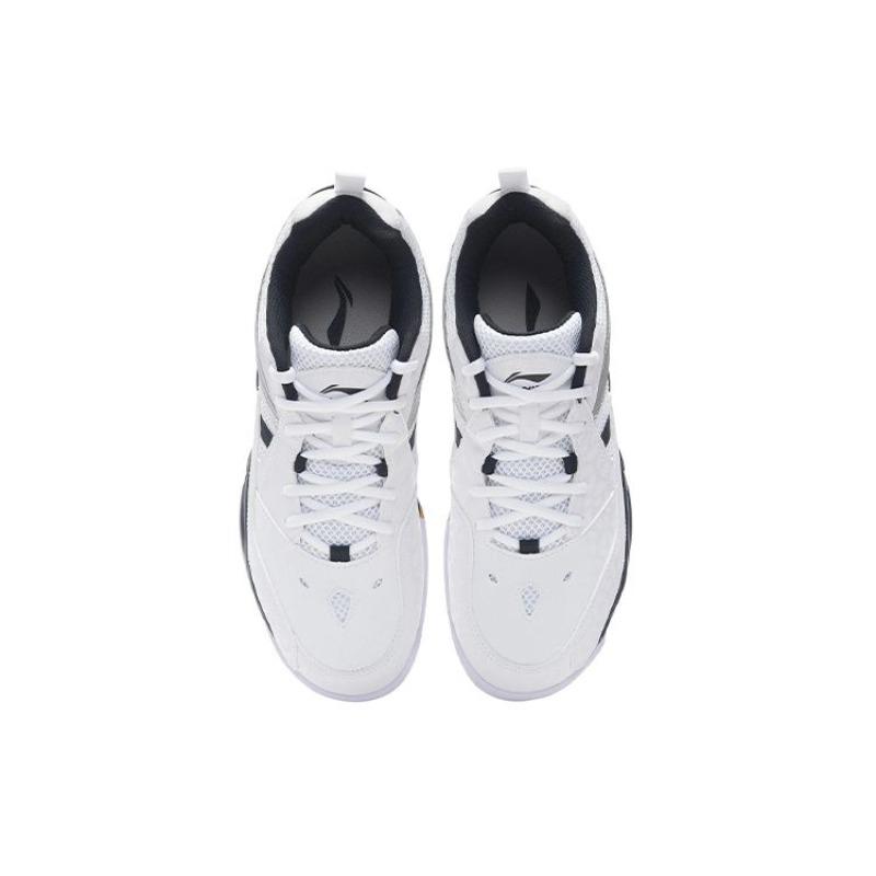 Li-Ning Xiaoyu Men Low Top Badminton Shoes White Black AYTM079-11