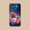 HSR Himeko Matte TPU Mobile Phone Case for Samsung Galaxy S26 S25 S24 S23 S22 S21 S20 Note20 Plus FE Ultra Colorful Cover