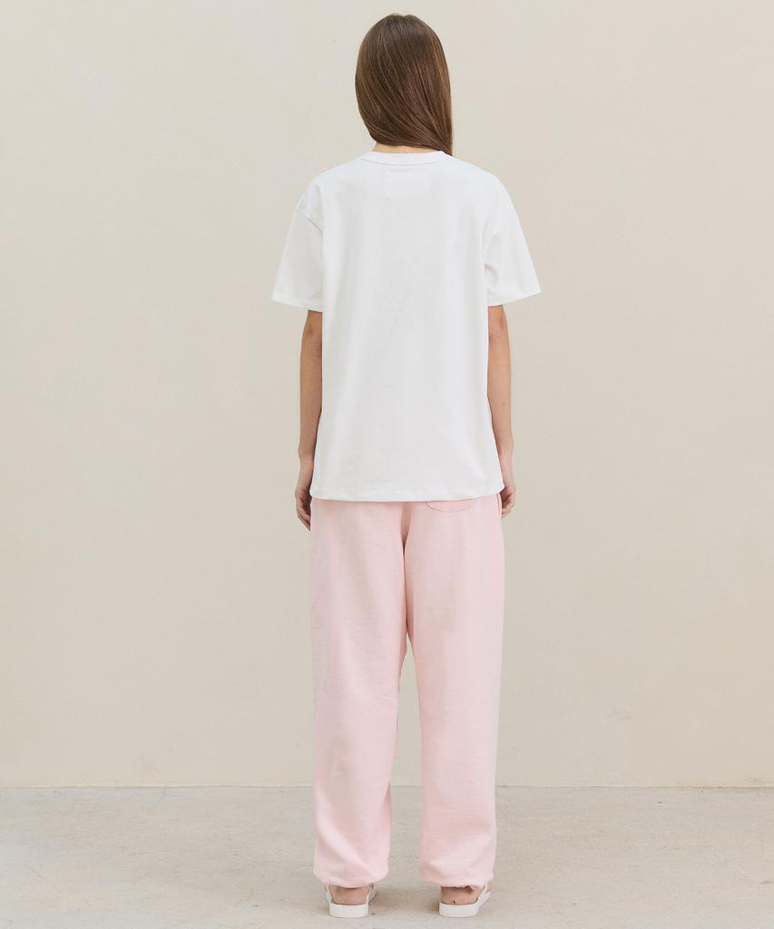 Matile Basic Logo T-Shirt / White