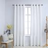 Vidaxl Blackout Curtains with Metal Eyelets, 2 Pcs, Off-White