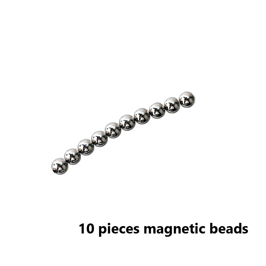 

10 шт./20 шт. Круглые магнитные бусины для гель-лака «кошачий глаз» с эффектом водной ряби, магнит для нейл-арта с резьбой в виде ледяного цветка