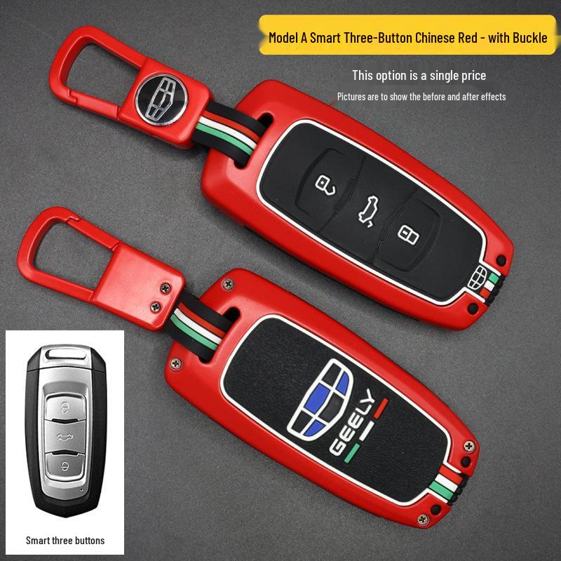 Geely Car Key Case for Emgrand GS, Boyue, New Million, GL, Borui, Vision S1, X3/6 Models