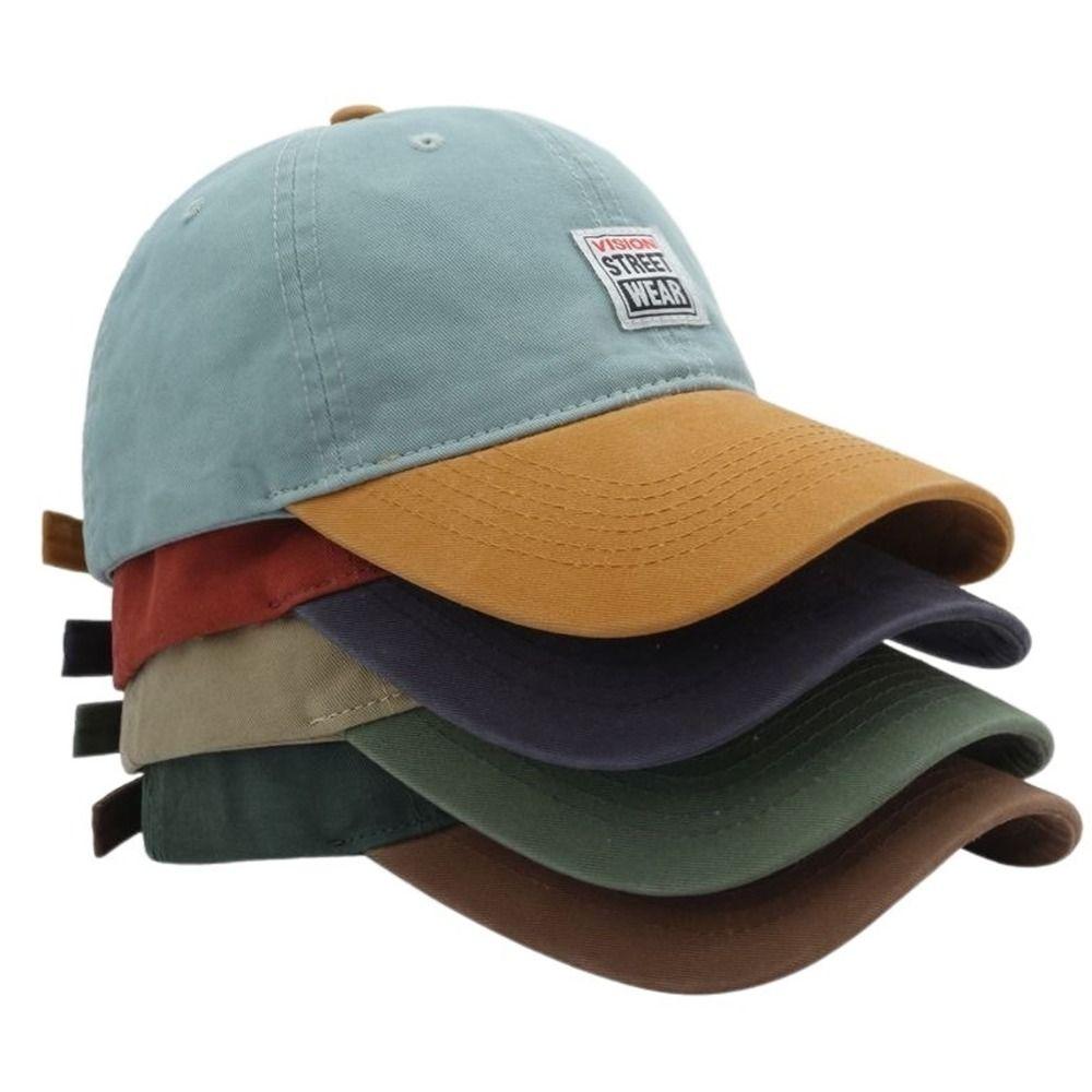 Adjustable Baseball Hat Soft Top Vintage Trucker Cap New Peaked Cap  Casual Wear