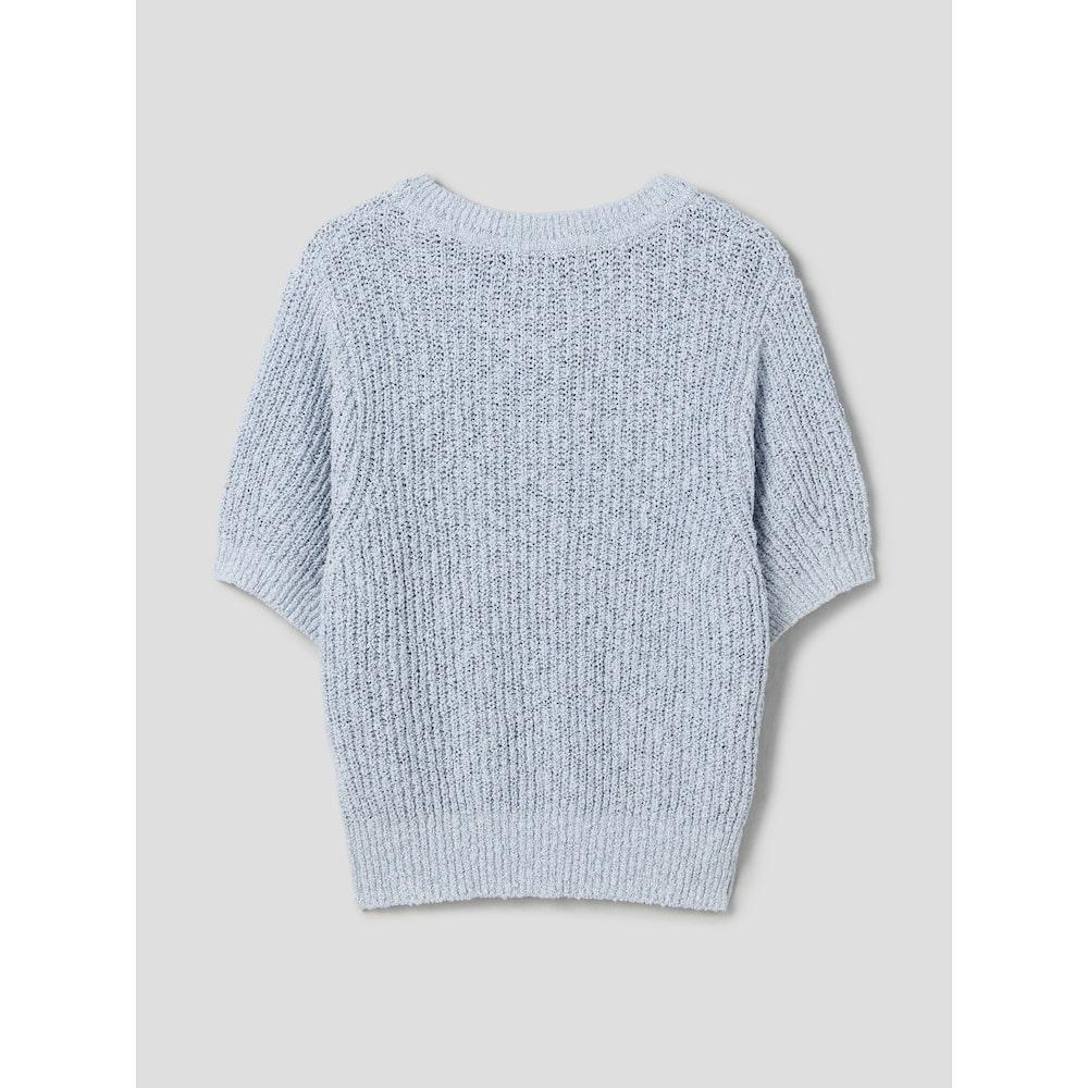 8SECONDS Round Neck Short Sleeve Pullover Sky Blue