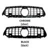 Black Chrome Front Grille for 2023 Mercedes A-Class W177 AMG35