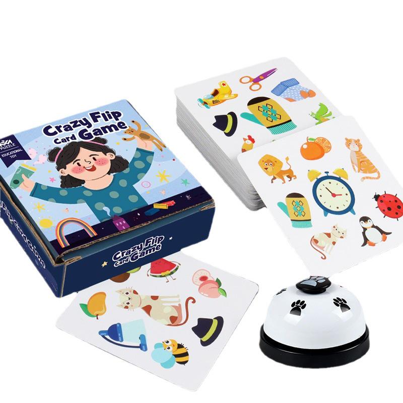 Children's Interactive Animal Matching Card Game - Educational Toy