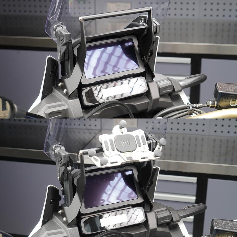 Motorcycle GPS Navigator Holder AMPS Brackets for Honda CRF1100L Africa Twin/Adventure Sports CRF1100 L 2020-2022 2023 2024 2025