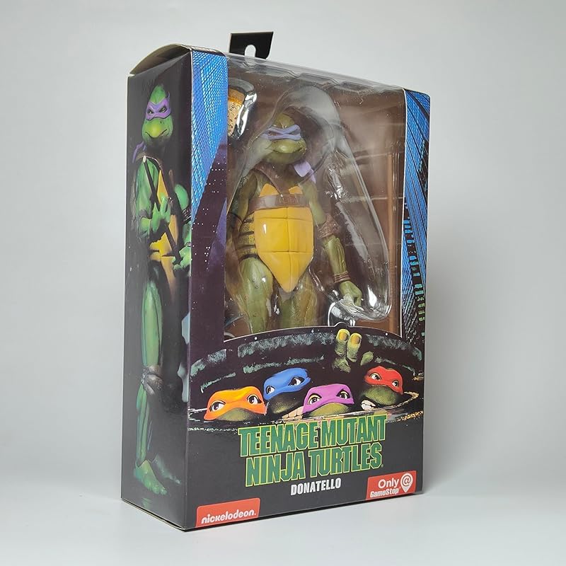 Серия Фигурок Черепашек-Ниндзя от KNOWPLYER : 7-дюймовая фигурка Рафаэля из Черепашек-ниндзя, Декорация, Коллекционный подарок (красный) Donnie