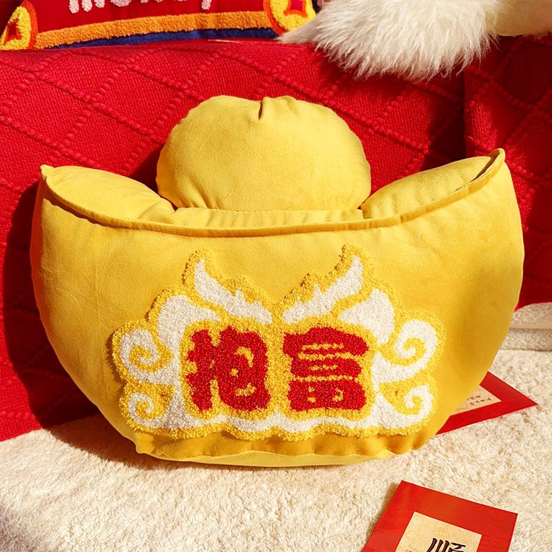 Embroidery Velvet Cushion Cover Luxury European Pillow Cover Gold PillowCase Geometry Home Decorative Sofa Throw Pillow