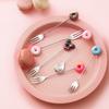 Cute 304 Stainless Steel Spoon Doughnut Cartoon Animal Head Coffee Ice Cream Dessert Tea Candy Kitchen Flatware Gift Tableware