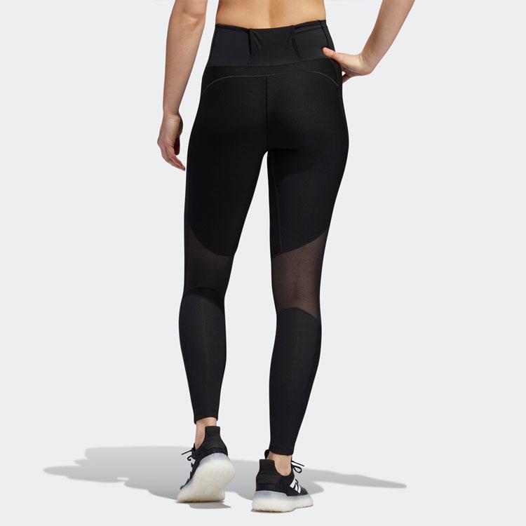 Adidas Solid Color Logo Fitness Joggers Women Bottoms Black FT8077
