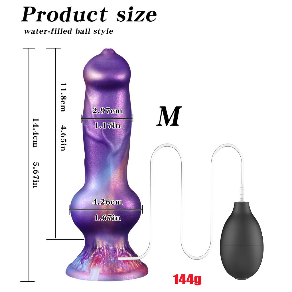 New Animal Ejaculating Dildo With Suction Cup Huge Penis Monster Dog Knot Squirting Anal Sex Toy For Men