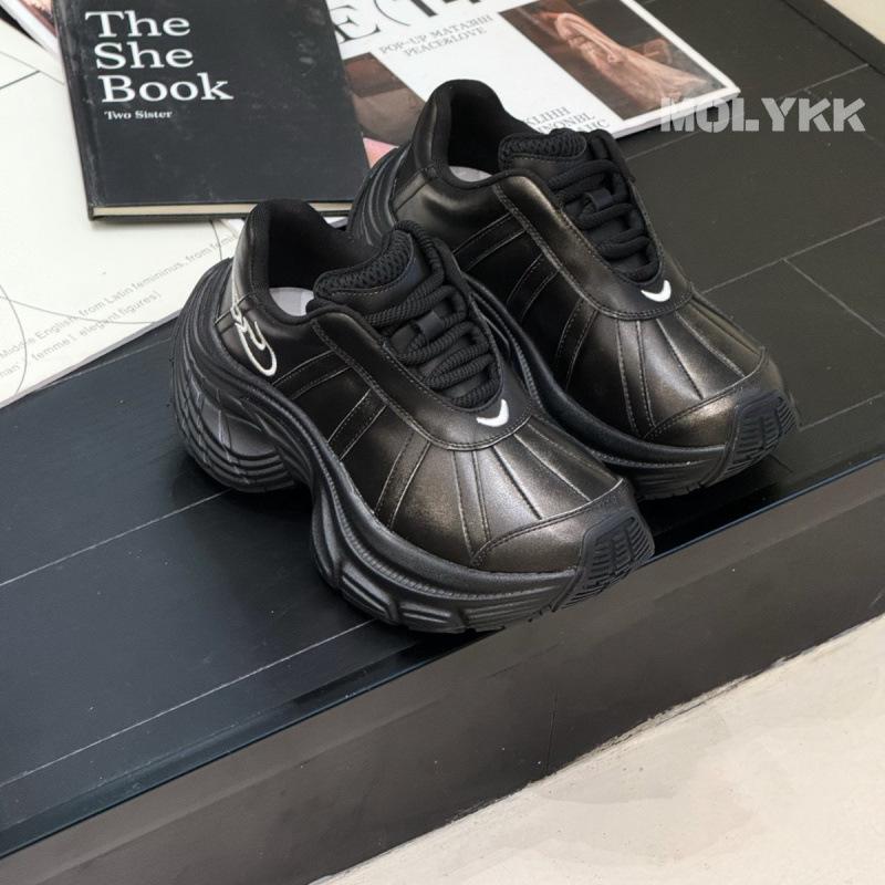 Women's Thick-Soled Dad Sneakers: Elevate Style and Height – Trendy Spring/Fall Design