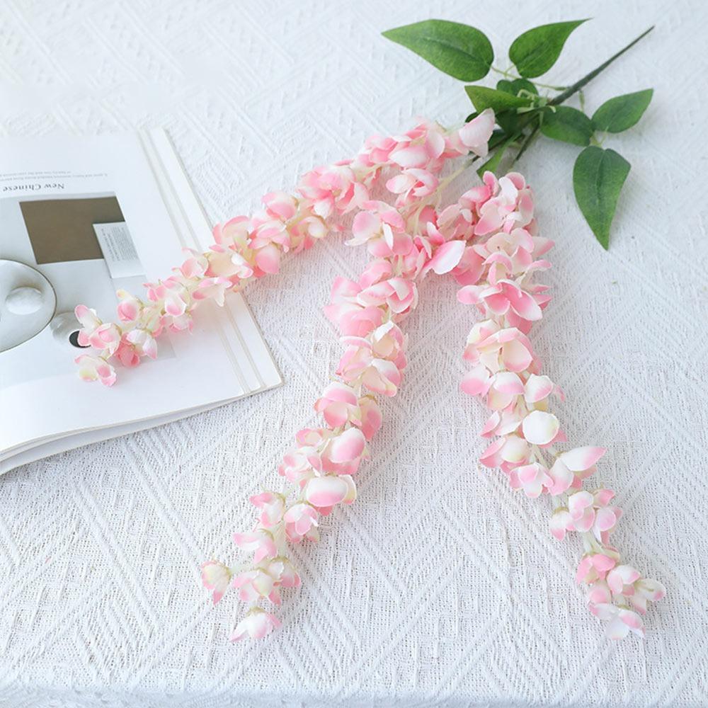 3 Fork Artificial Flower Vine 60cm Long Hanging Rattan Flower  Home Decoration
