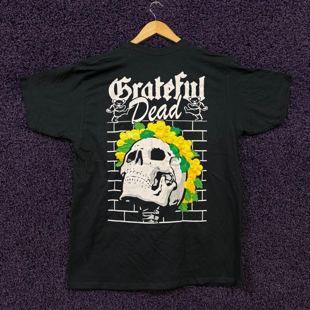Grateful Dead Big Bertha Flowers TShirt Size Extra Large Unisex T-Shirt S