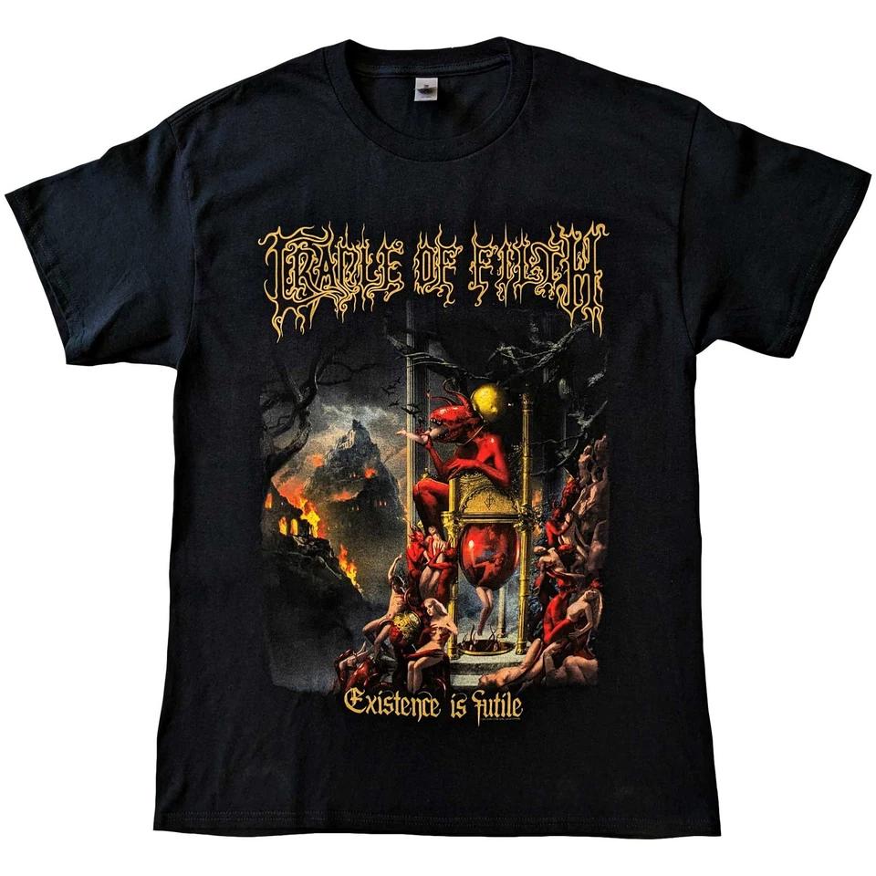 Оригинальная футболка Cradle of Filth Existence is Futile S M L XL 2XL НОВАЯ 4XL