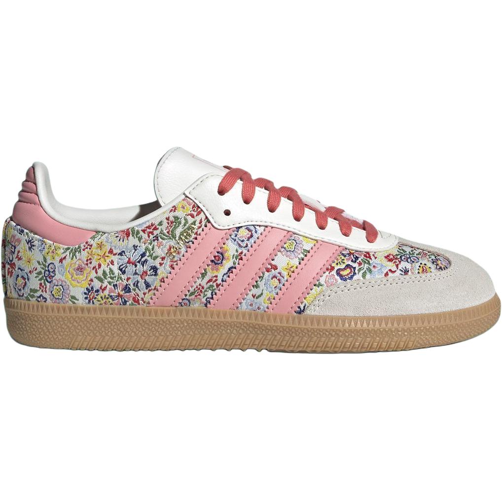 Liberty London X Adidas Samba OG J Floral Embroidery Kids Sneakers Cream Supplier-Colour JI0280