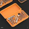 42 In 1 Ratchet Socket Set Wrench Car Maintenance Combination Multifunctional Small Toolbox Home Repair Accessories